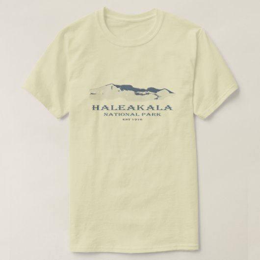 Haleakala Nationalpark Maui Hawaii T-Shirt (Design vorne)