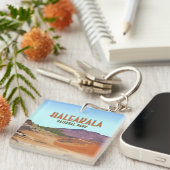 Haleakala Nationalpark Maui Hawaii Vintag Schlüsselanhänger (Vorderseite rechts)