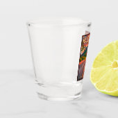 Haleakala Nationalpark Maui Road Vulkan Vintag Schnapsglas (Links)