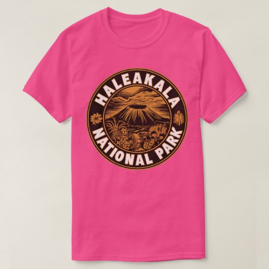 Haleakala Nationalpark Maui TShirt (Design vorne)