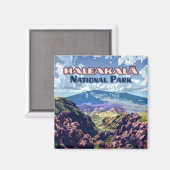 Haleakala Nationalpark Maui Vulkan Hawaii Magnet (Vorderseite/Rückseite)
