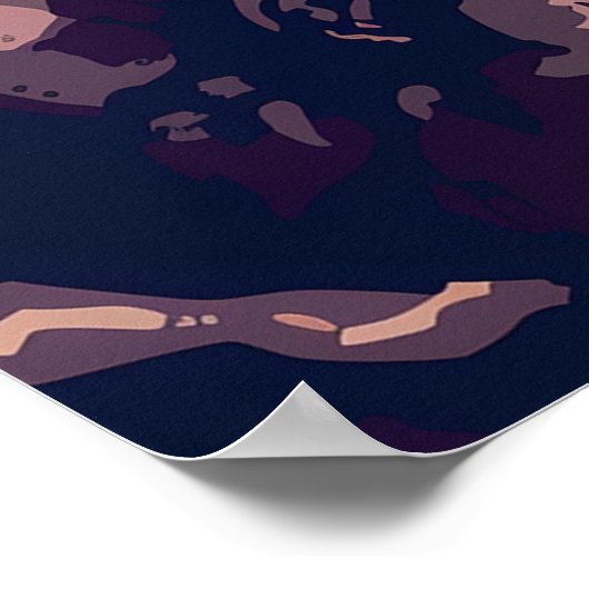 Haleakala Nationalpark Maui Vulkan Hawaii Poster (Ecke)