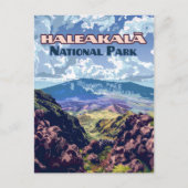 Haleakala Nationalpark Maui Vulkan Hawaii Postkarte (Vorderseite)