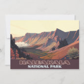 Haleakala Nationalpark Maui Vulkan Krater Einladung (Vorderseite)