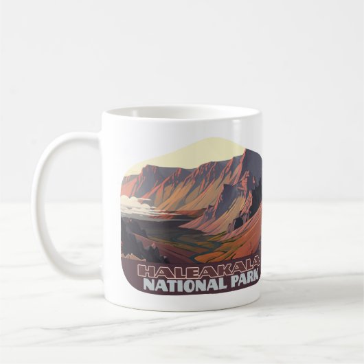 Haleakala Nationalpark Maui Vulkan Krater Kaffeetasse (Links)