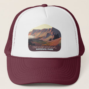 Haleakala Nationalpark Maui Vulkan Krater Truckerkappe