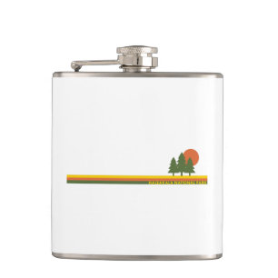 Haleakala Nationalpark Pine Trees Flachmann