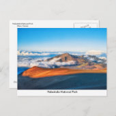 Haleakala Nationalpark Postcard Postkarte (Vorne/Hinten)