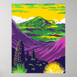 Haleakala-Nationalpark Poster