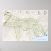 Haleakala-Nationalpark Poster (Vorne)