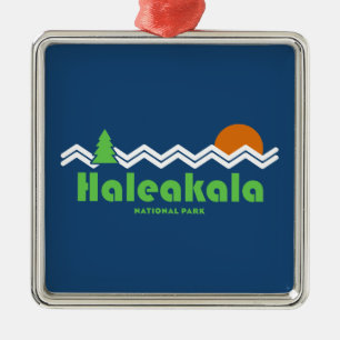 Haleakala Nationalpark Retro Ornament Aus Metall