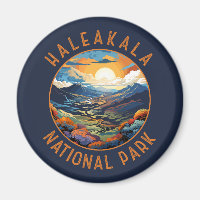 Haleakala Nationalpark Sunset Retro Not leidend