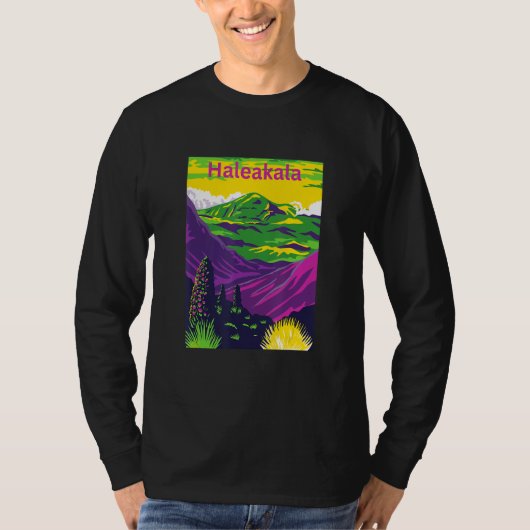 Haleakala-Nationalpark T-Shirt (Vorderseite)