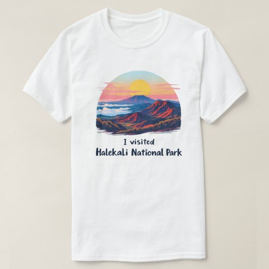 Haleakalā-Nationalpark T-Shirt (Design vorne)