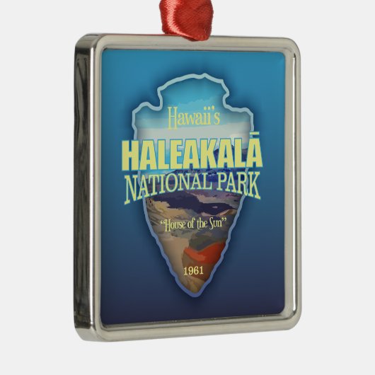 Haleakala NP (Pfeilspitzen) Ornament Aus Metall (Rechts)