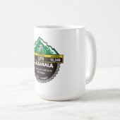 HALEAKALA- PAIA, HI -"BERG" KAFFEETASSE (VorderseiteRechts)
