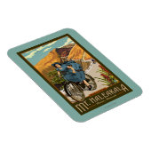 Haleakala Radtour Hawaii Magnet (Rechte Seite)