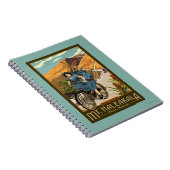 Haleakala Radtour Hawaii Notizblock (Rechte Seite)