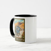 Haleakala Radtour Hawaii Tasse (Vorderseite Links)