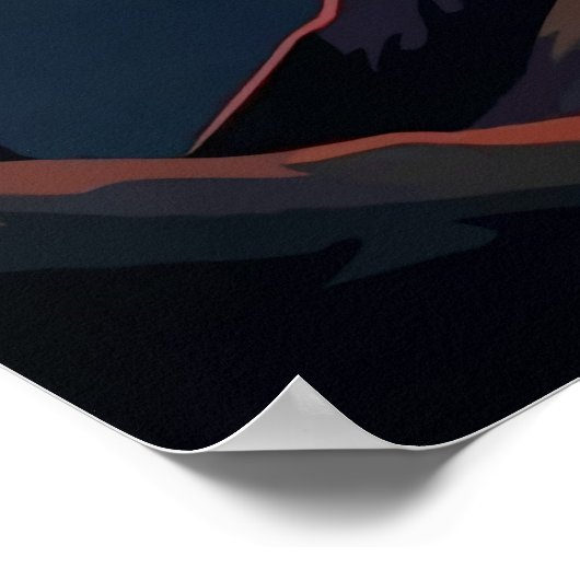 Haleakala Sunrise Poster (Ecke)