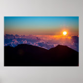 Haleakala Sunrise Poster Foto von Maui (Vorne)