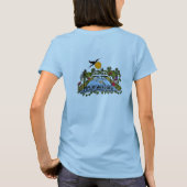 Haleiwa Girl on da Backside T-Shirt (Rückseite)