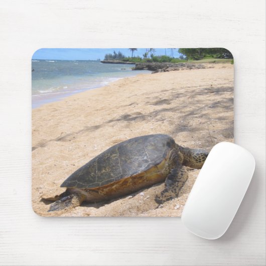 Haleiwa Honu Mousepad (Mit Mouse)