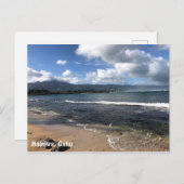 Haleiwa North Shore Oahu Postkarte (Vorne/Hinten)