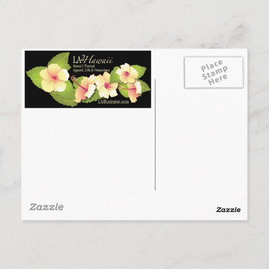 Haleiwa Postkarte (Rückseite)