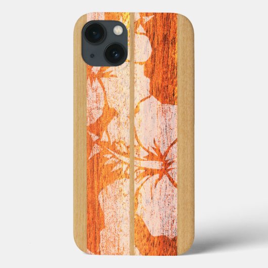 Haleiwa Surfbrett hawaiisches iPad Case-Mate iPhone Hülle (Rückseite)