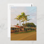 Haleiwa Surfer Town Postkarte (Vorne/Hinten)