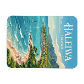Haleiwa USA Magnet (Horizontal)
