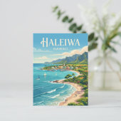 Haleiwa USA Postkarte (Stehend Vorderseite)