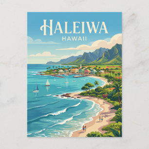 Haleiwa USA Postkarte