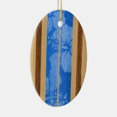 Haleiwa Vintages Imitat-hölzerne Keramikornament (Rechts)