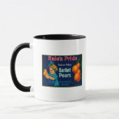 Hale's Pride Pear Crate LabelSuisun, CA Tasse (Links)