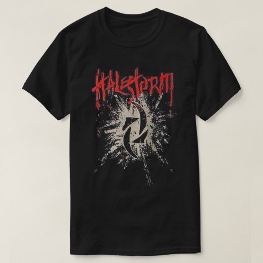 Halestorm Band Woman&x27;s T-Shirt Classic T - Shi (Design vorne)