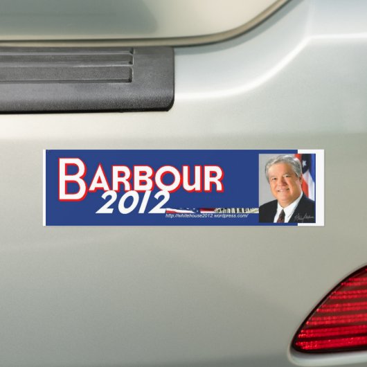 Haley Barbour 2012 Autoaufkleber (Auf Auto)
