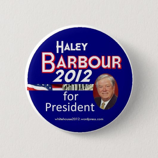 Haley Barbour 2012 Button (Vorderseite)