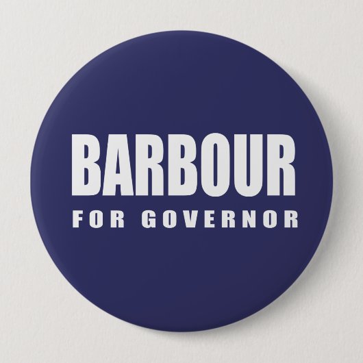 HALEY BARBOUR Wahl-Gang Button (Vorderseite)