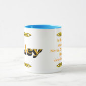 Haley Name Ursprung Tasse (Zentrum)