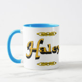 Haley Name Ursprung Tasse (Links)