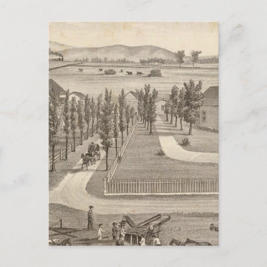 Haley res, Bauernhof Postkarte (Vorderseite)