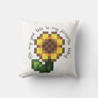 Haley Sunflower Pillow - Stardew Valley Inspiriert Kissen