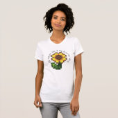 Haley Sunflower T - Shirt - Stardew Valley Inspiri (Vorne ganz)