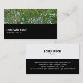 Half 080 - Japanischer Ahorn Visitenkarte (Vorne/Hinten)