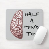 Half a Mind Mousepad (Mit Mouse)