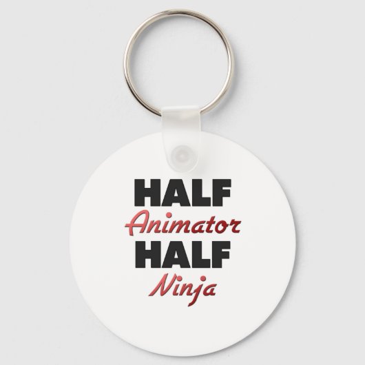 Half Animator Half Ninja Schlüsselanhänger (Vorderseite)