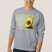 "Half Avocado" Niedliches Foto. Jetzt kaufen Sweatshirt (Vorderseite)