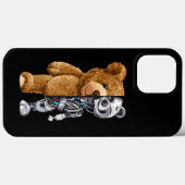 Half Bear Half Robot Case-Mate iPhone Hülle (Rückseite (Horizontal))